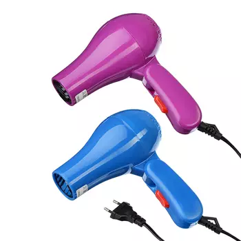 LEBEN Фен для волос дорожный 500Вт, 50Гц, 220В, пластик, 2 цвета 259-123