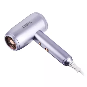 LEBEN Фен для волос профессиональный 1600Вт 2 скор, 2 темп режима, 220В, сенсор 259-150