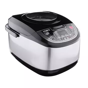 LEBEN Мультиварка электрическая 5л, 860Вт, 18 программ, мультиповар 288-017