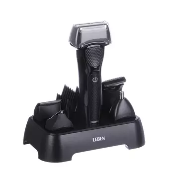 LEBEN Набор для стрижки и бритья, AC: 220-240В, 50Гц, DC 5B 1A, 3Вт, 600 мАч 251-069