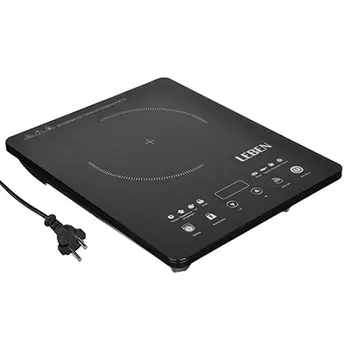 LEBEN Плитка электрическая индукционная, 1500Вт, стеклокерамика 288-022