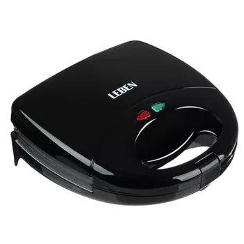 LEBEN Сэндвичница 3-в-1, 3 съёмных панели, 800 Вт 271-020