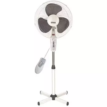 LEBEN Вентилятор напольный, 40W, 220V/50Hz, с пультом, d40см, h1,28м, FS40B-M 490-034