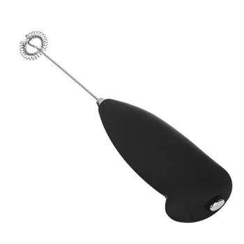 LEBEN Вспениватель молока, работа от батареек 2*АА, пластик, металл, 21,5x3,5x4,8см 269-033