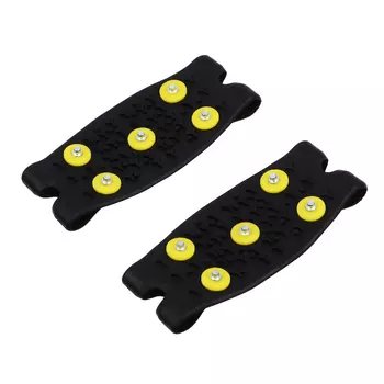 Ледоходы на носок, 5 шипов, силикон, пластик, металл, 10х4,5см, SILAPRO