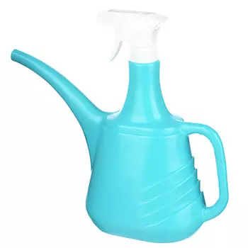 Лейка-опрыскиватель, пластик, 1,3 л