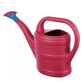 Лейка пластиковая 8л, с раструбом и решеткой, "Классик"