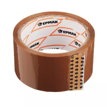 Лента клейкая, 48 ммx40 м, коричневая, ЕРМАК