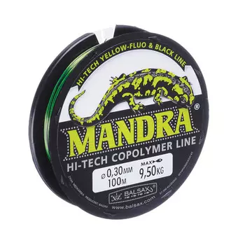 Леска Balsax, 100м, 0,30мм, от 9,5кг до 10,6кг, нейлон, в коробке, 4 вида