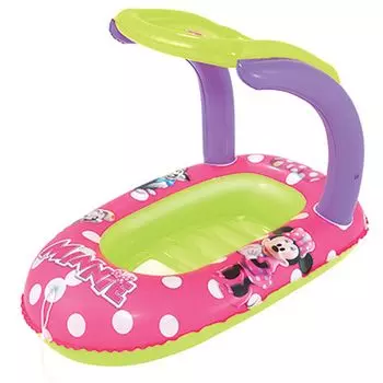 Лодочка с надувным тендом BESTWAY 91059 MMCH Минни112х71см