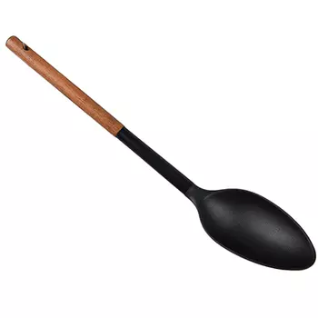 Ложка VETTA Виста, нейлон, ручка нерж.сталь, дерево