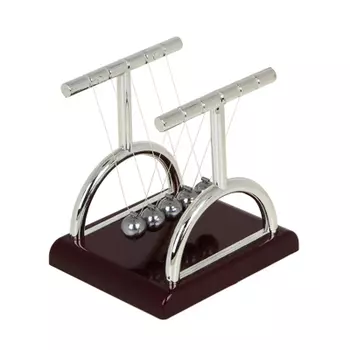 Маятник-антистресс, 9x9x7,5см, пластик, металл