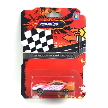 Машинка металлическая 7,5см, металл, пластик