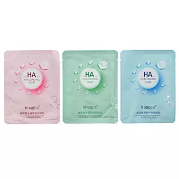 Маска для лица тканевая шелковая с гиалуроновой кислотой