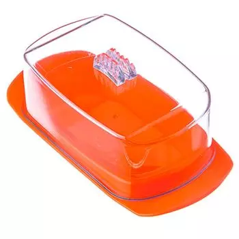 Масленка пластик, 19х7х8,5см, 4 цвета