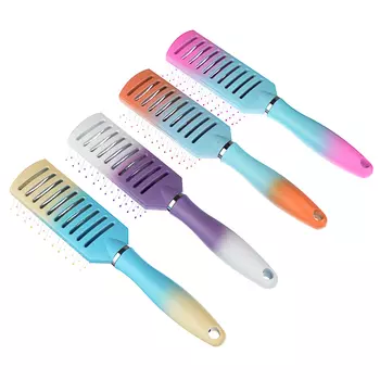 Массажная расческа ЮниLook "Градиент", 23х4,5 см, 4 дизайна