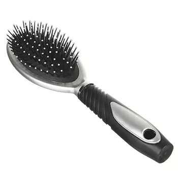 Массажная расческа ЮниLook "Классика", 23,8х6 см, черно-серая