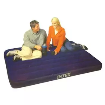 Матрас надувной INTEX Classic Downy 137x191x22см, синий, 68758