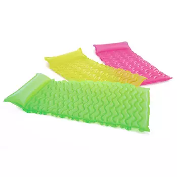 Матрас рельефный, 229х86 см, 3 цвета, INTEX Ложись и плыви, 58807