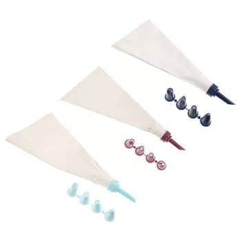 Мешок кондитерский, 5 насадок, VETTA