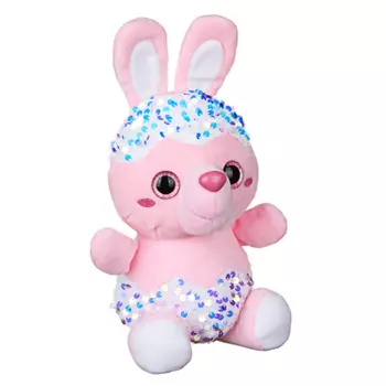 МЕШОК ПОДАРКОВ Добрый зайка, полиэстер, 27см, 2 дизайна