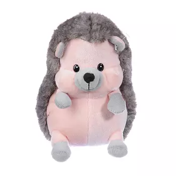 МЕШОК ПОДАРКОВ Ежик плюшевый, 18-20см, полиэстер, 2 цвета