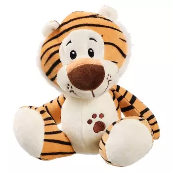 МЕШОК ПОДАРКОВ Игрушка мягкая Милый Тигр, полиэстер, 19см, 2 дизайна