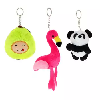 МЕШОК ПОДАРКОВ Игрушка мягкая с подвесом, 11см, полиэстер, 4-6 дизайнов