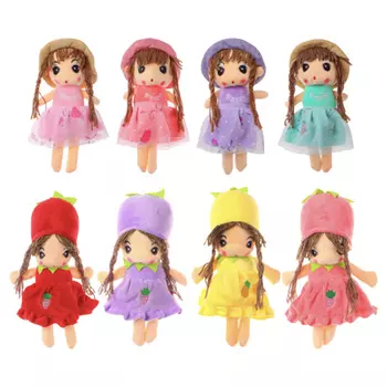 МЕШОК ПОДАРКОВ Игрушка мягкая в виде куклы, полиэстер, 27-30см, 2 дизайна