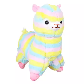 МЕШОК ПОДАРКОВ Игрушка мягкая в виде ламы, 23-26см, полиэстер, 3 цвета