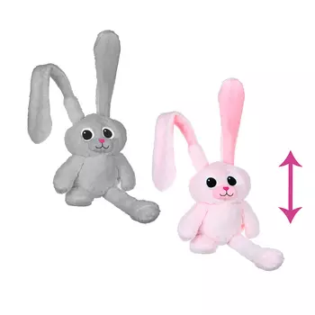 МЕШОК ПОДАРКОВ Игрушка мягкая в виде зайца "Длинноухий Заяц", полиэстер, 70 см, 2 цвета