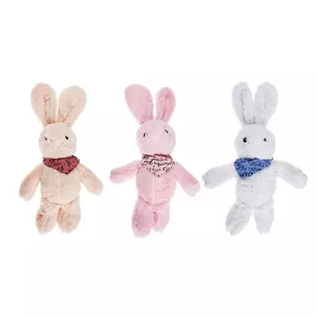 МЕШОК ПОДАРКОВ Игрушка мягкая в виде зайчика с косынкой, 27см, полиэстер, 3-4 цвета