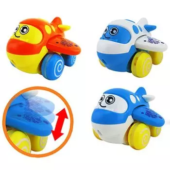 МЕШОК ПОДАРКОВ Игрушка заводная "Самолетик", пластик, 8,5x6x8см