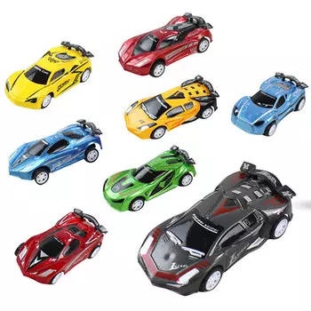 МЕШОК ПОДАРКОВ Машинка инерционная "Спортивная", пластик, 7,5х3,5х2,5см, 8 дизайнов