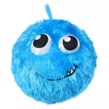 МЕШОК ПОДАРКОВ Мяч надувной Пушистик 21см, полиэстер, резина, 21,5х21,5см, 2 дизайна, 2-4 цвета