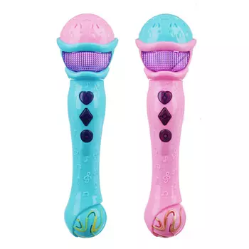 Микрофон, USB, пластик, 19 см, 2 вида