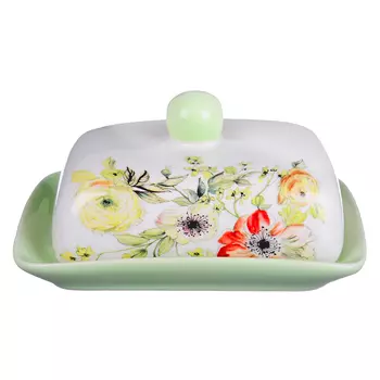 MILLIMI Акварель Масленка 17x12x8см, керамика