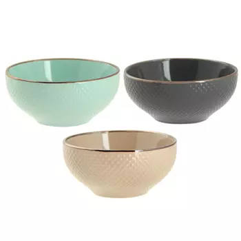 MILLIMI Аметист Салатник 15х7см, 680мл, керамика, 3 цвета