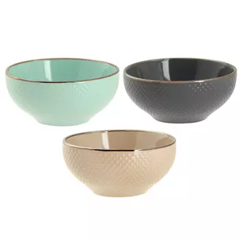 MILLIMI Аметист Салатник 15х7см, 680мл, керамика, 3 цвета