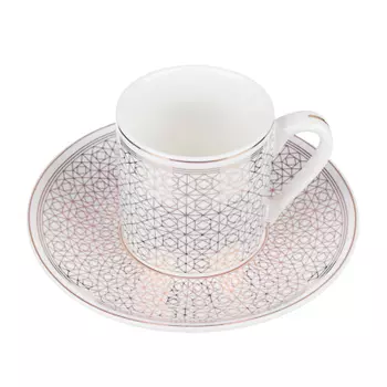 MILLIMI Арго Набор кофейный 12пр., 100мл, 13см, костяной фарфор