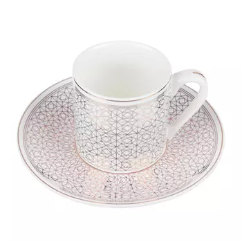 MILLIMI Арго Набор кофейный 12пр., 100мл, 13см, костяной фарфор