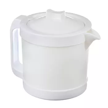 MILLIMI Бьянко Чайник заварочный 1л опаловое стекло (пластиковая ручка), CH10T