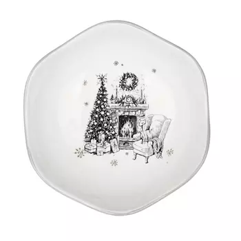 MILLIMI Чудесная ночь Салатник 21,5х7,5см, керамика