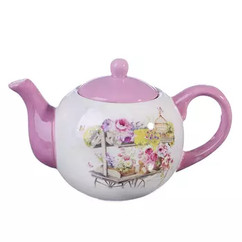 MILLIMI Цветник Чайник заварочный 580мл, керамика