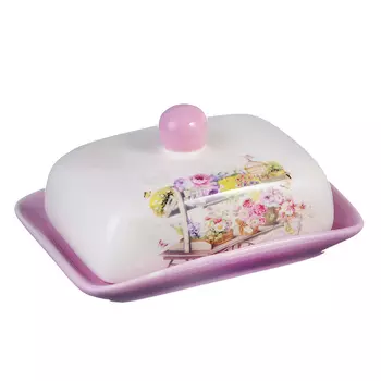 MILLIMI Цветник Масленка 17x12,5x8,3см, керамика