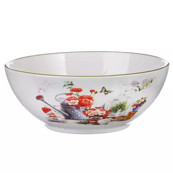 MILLIMI Дачница Салатник 16см, 600мл, керамика