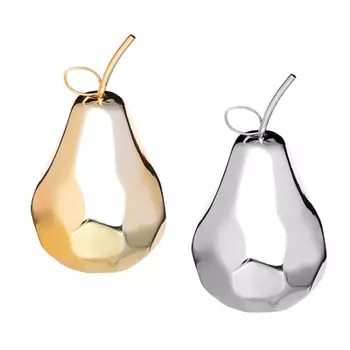 MILLIMI Фигурка "Груша" 8х8х14,5см, керамика, 2 цвета