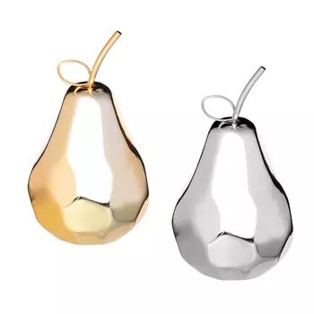 MILLIMI Фигурка "Груша" 8х8х14,5см, керамика, 2 цвета