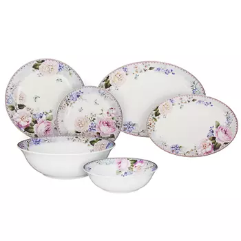 MILLIMI Фредерика Сервиз столовый 21пр, костяной фарфор