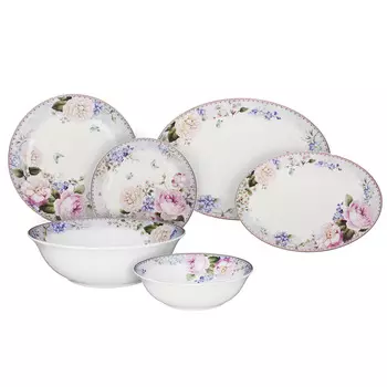 MILLIMI Фредерика Сервиз столовый 21пр, костяной фарфор